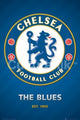 Chelsea FC Club Crest 2013 Rolled Poster Print