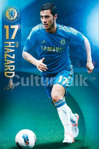 Chelsea FC Eden Hazard 2012-2013 Rolled Poster Print
