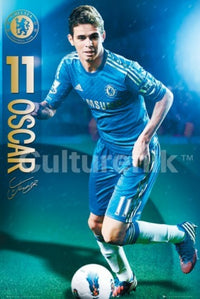 Chelsea FC Oscar dos Santos Emboaba 2012-2013 Poster Print