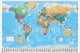 World Map 2012 Rolled Poster Print - 36x24