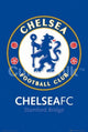 Chelsea FC Club Crest Stamford Bridge Poster Art Print