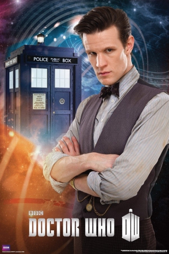 Doctor Who - Matt Smith 11th Doctor Rolled Poster Print