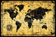 World Map Vintage Style Poster Print - 36x24 | Posterazzi