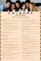 Friends Things I've Learned Poster 36x24