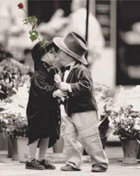 First Kiss Rolled Poster Print by Kim Anderson - 16x20