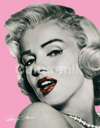 Marilyn Monroe Pink Poster Print - 20x16 | Posterazzi