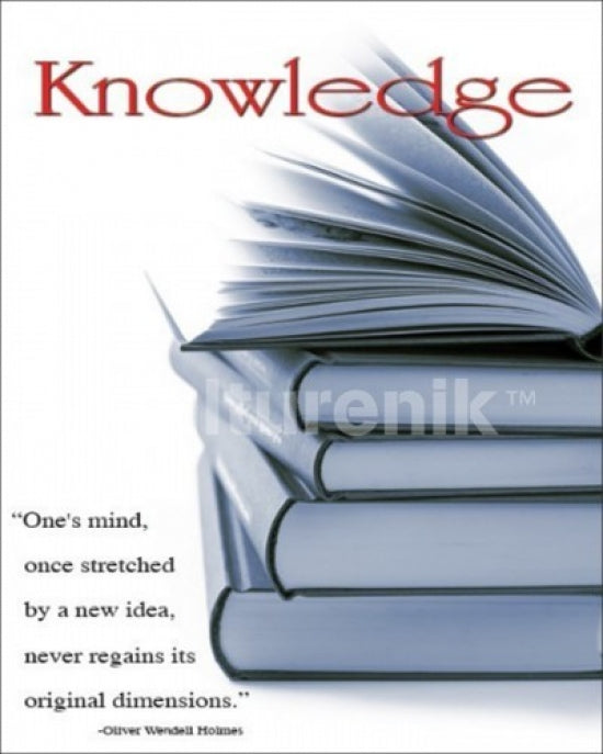 Knowledge Poster showcasing educational themes and vibrant design.