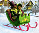 Winter Outing Poster Print by John Bindon showcasing a serene snowy landscape.