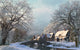 Snow Best Poster Print by Dominic Davidson showcasing a serene winter landscape.