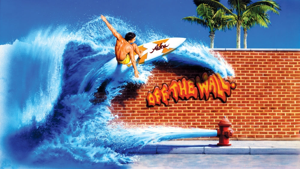 Off The Wall Art Poster Print by Robin Koni, vibrant contemporary design