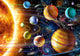 Planetary System Poster Print by Adrian Chesterman showcasing the solar system.