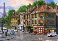 Paris Streets (Variant 1) Poster Print by Dominic Davidson, showcasing the beauty of Paris.