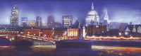 St Pauls River Poster Print by Steve Crisp, tranquil river scene artwork.