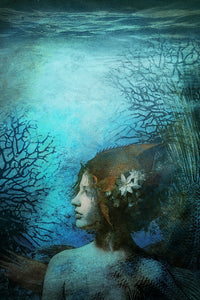 Angel Poster Print by Aimee Stewart showcasing celestial beauty.