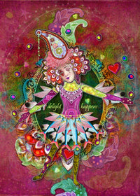 Delight Happens Poster Print by Aimee Stewart showcasing vibrant colors