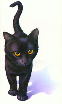 Lucky Cat Poster Print by Andrew Farley - Symbol of good fortune.