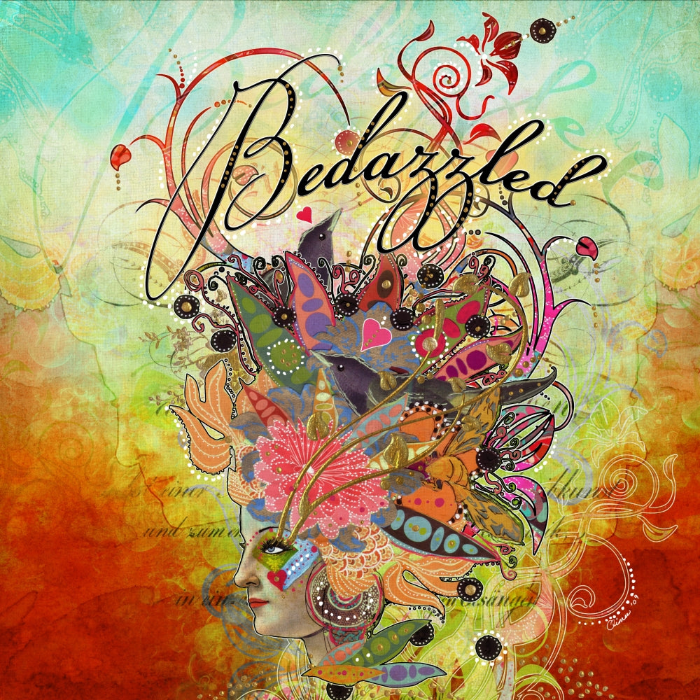Bedazzled Poster Print by Aimee Stewart showcasing vibrant colors and intricate details.