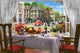 Le Cafe Paris Poster Print by Dominic Davidson, vibrant Parisian café scene.