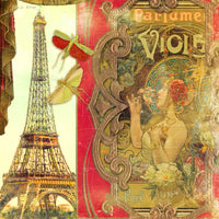 The Crickets of Paris poster print by Aimee Stewart showcasing vibrant colors and Parisian charm.