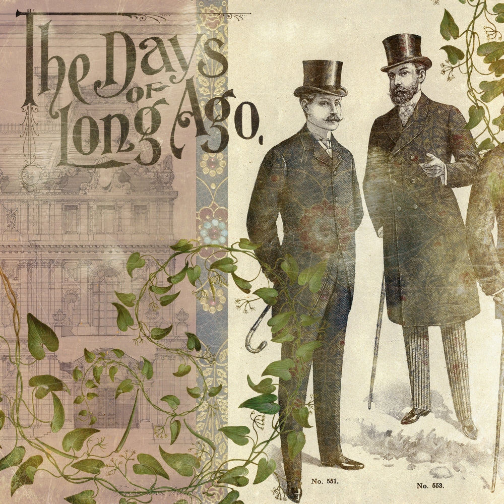 The Days of Long Ago Poster Print by Aimee Stewart featuring vintage aesthetics.