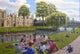 Cambridge Summer Landscape Poster Print by Richard Harpum