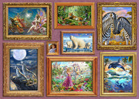Girl's 8 Gallery Poster Print by Adrian Chesterman.