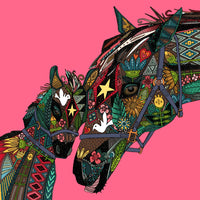 Horse Love Poster Print by Sharon Turner - Variant 2
