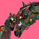 Horse Love Poster Print by Sharon Turner - Variant 2