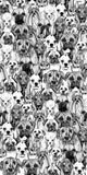 Just Dogs Poster Print by Sharon Turner featuring playful dogs.