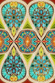 Spring Bulbs Poster Print featuring vibrant floral design by Sharon Turner.