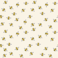 Just Little Bees Poster Print by Sharon Turner featuring charming bee illustrations.
