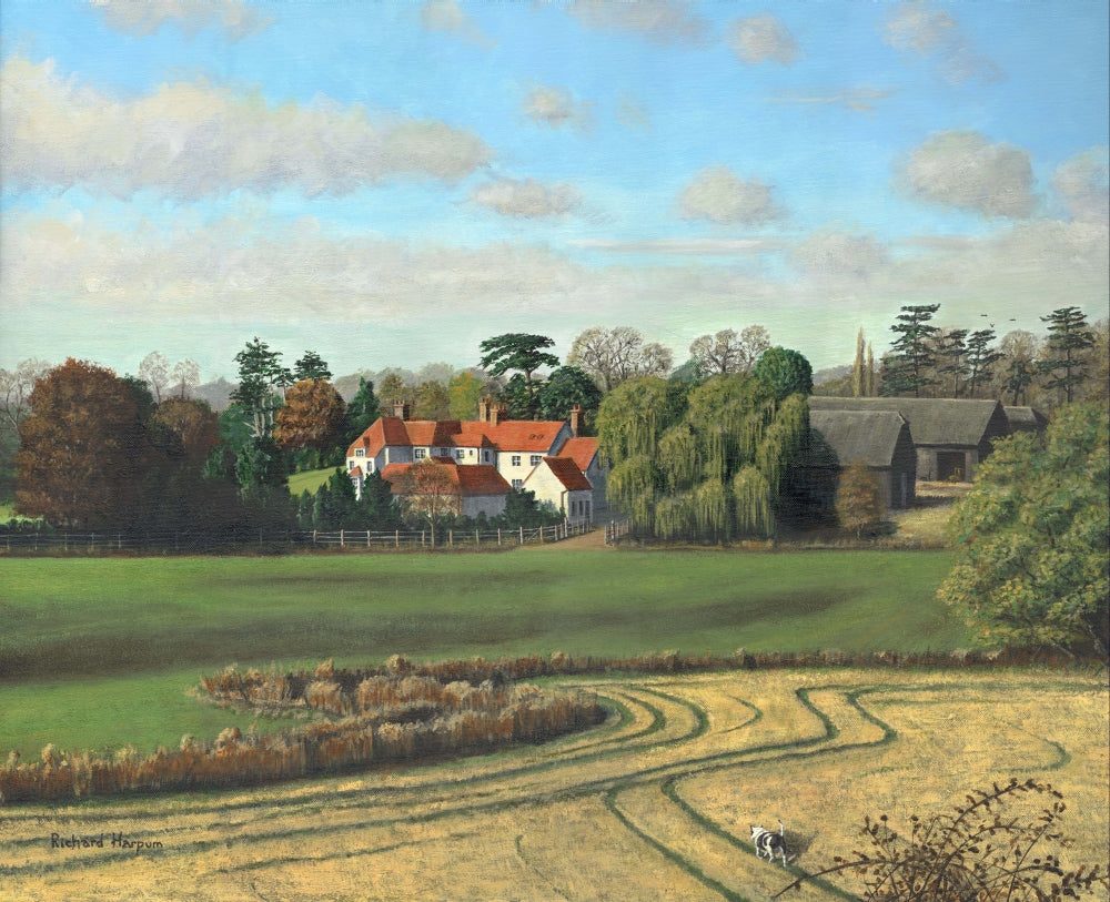Sheering Hall Poster Print by Richard Harpum, available in multiple sizes.