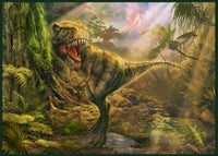 Jungle T-Rex Poster Print by Jan Patrick in various sizes