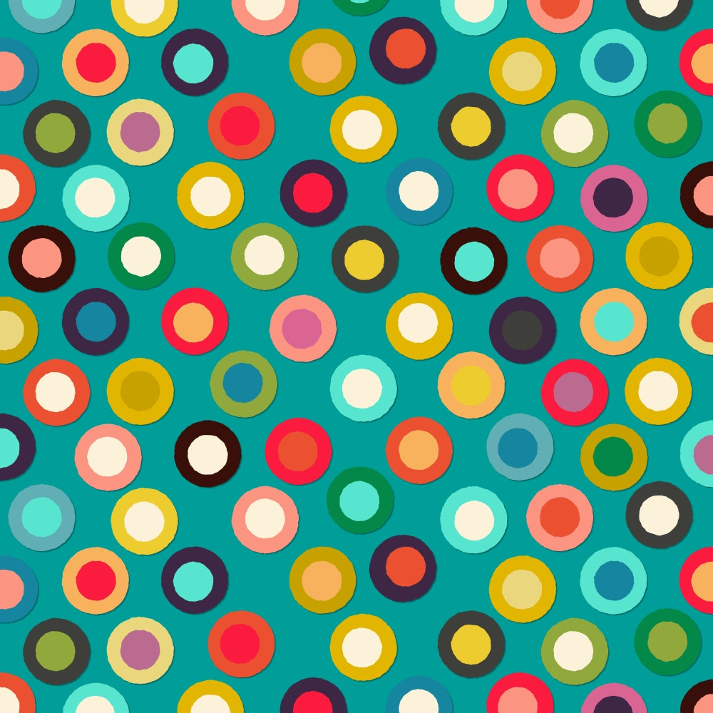 Pop Spot Poster Print by Sharon Turner - colorful and artistic design