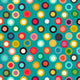 Pop Spot Poster Print by Sharon Turner - colorful and artistic design