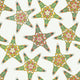 Starfish Flowers Poster Print by Sharon Turner featuring vibrant colors and floral designs.