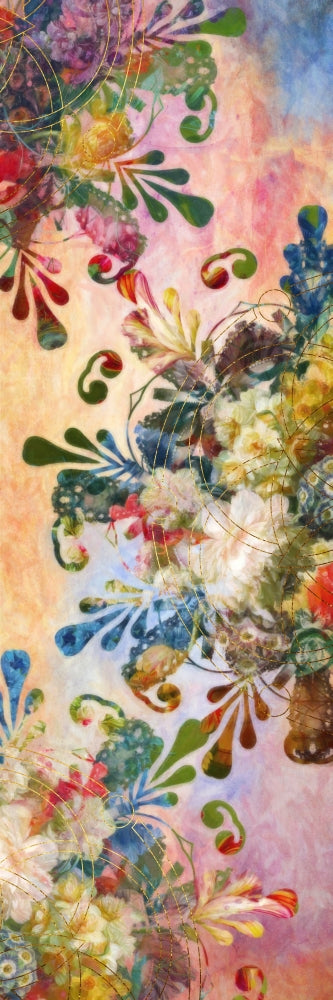 Flower Mandala 2 Poster Print by Aimee Stewart featuring vibrant floral design.