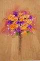 Bunch 5 Poster Print by John Francis showcasing vibrant flowers.