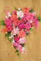 Bunch 7 Poster Print by John Francis showcasing vibrant floral arrangement.
