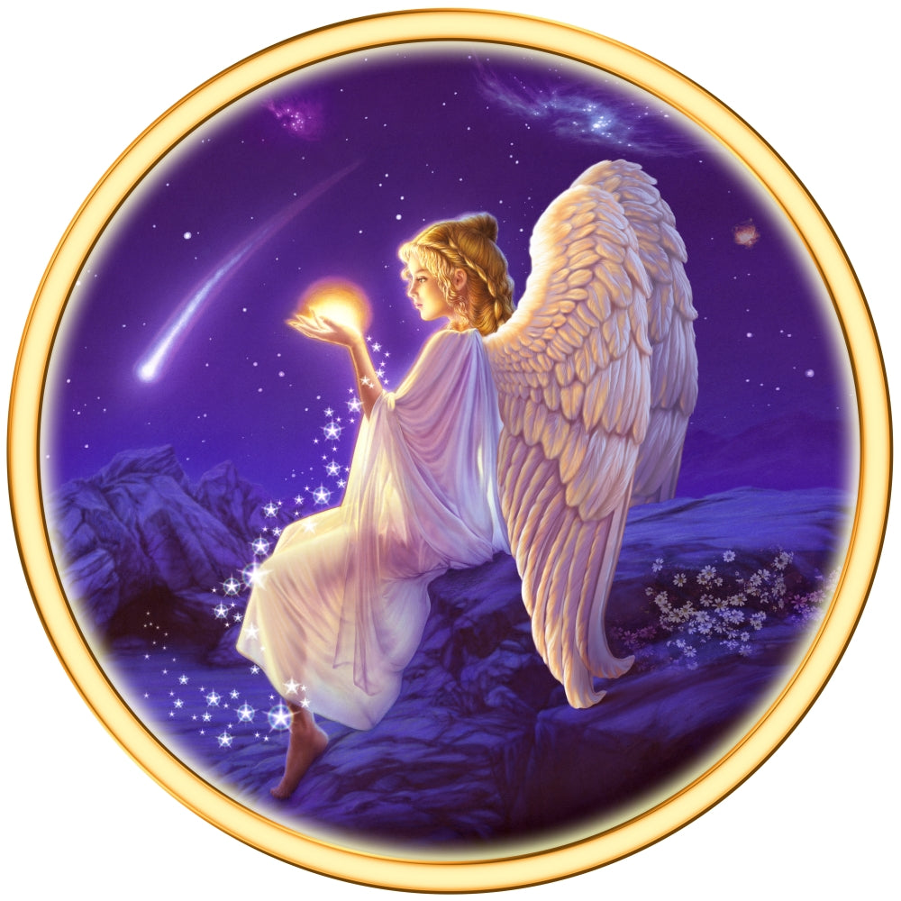 The Wishing Star Poster Print by Andrew Farley - Night sky artwork