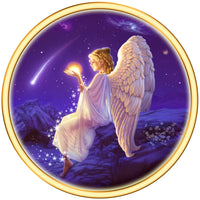 The Wishing Star Poster Print by Andrew Farley - Night sky artwork