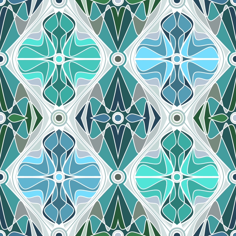 Ocean poster print by Sharon Turner featuring calming waves and serene colors.