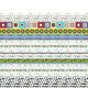 Celebration Stripe Poster Print by Sharon Turner - Colorful striped design