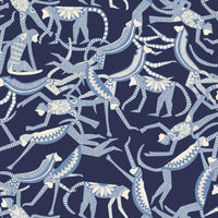 Monkey Poster Print by Sharon Turner showcasing playful design.