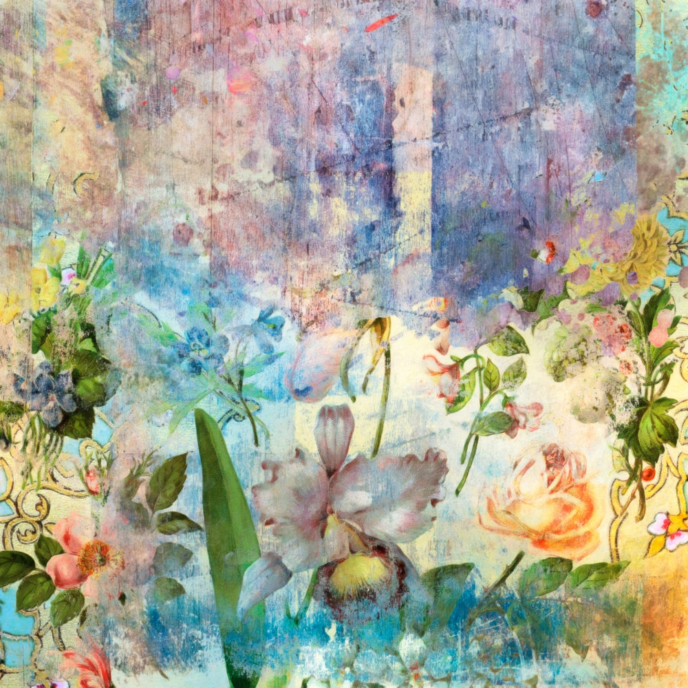 Ancient Future - Fresh Bloom Poster Print by Aimee Stewart showcasing vibrant floral design.