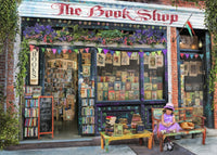The Bookshop Kids Poster Print by Aimee Stewart featuring a whimsical reading scene.