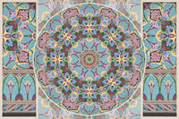 Mandala Art Deco Poster Print by Aimee Stewart featuring intricate geometric design.