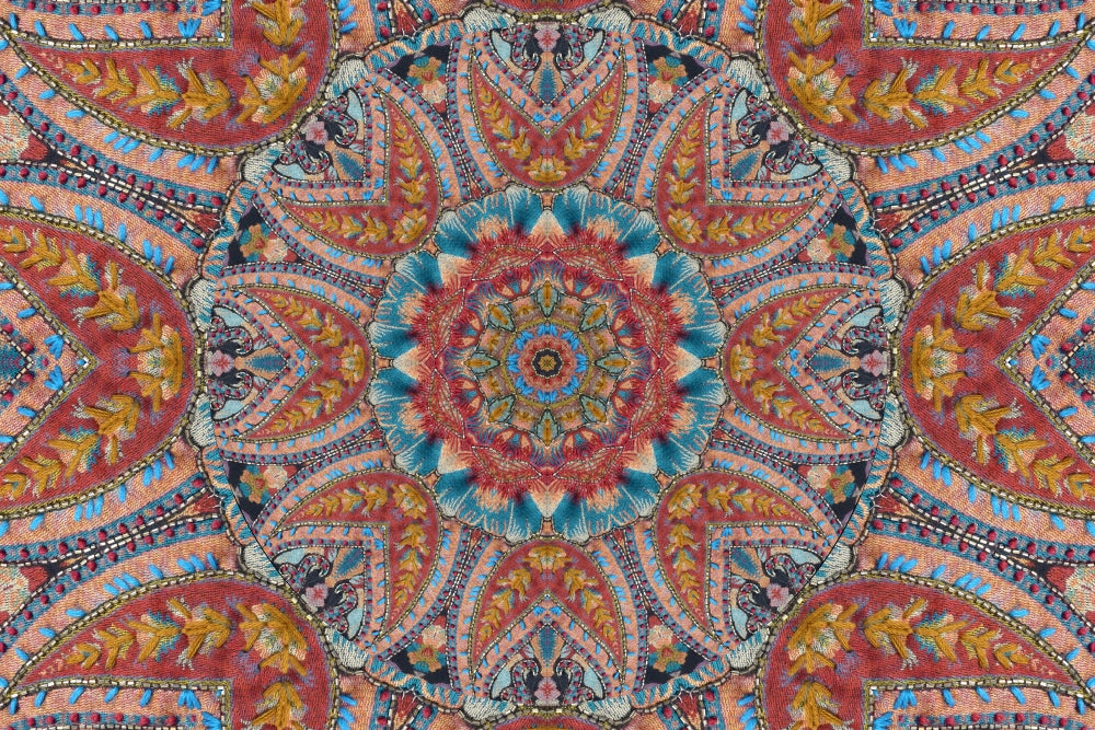Mandala Beaded Beauty Poster Print by Aimee Stewart - vibrant design