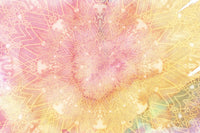 Mandala Pink Lemonade Poster Print by Aimee Stewart showing vibrant colors and intricate patterns.
