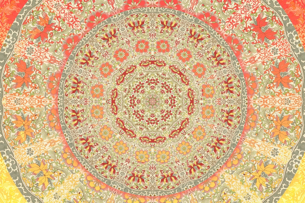 Mandala - September Sunlight Poster Print by Aimee Stewart, vibrant design